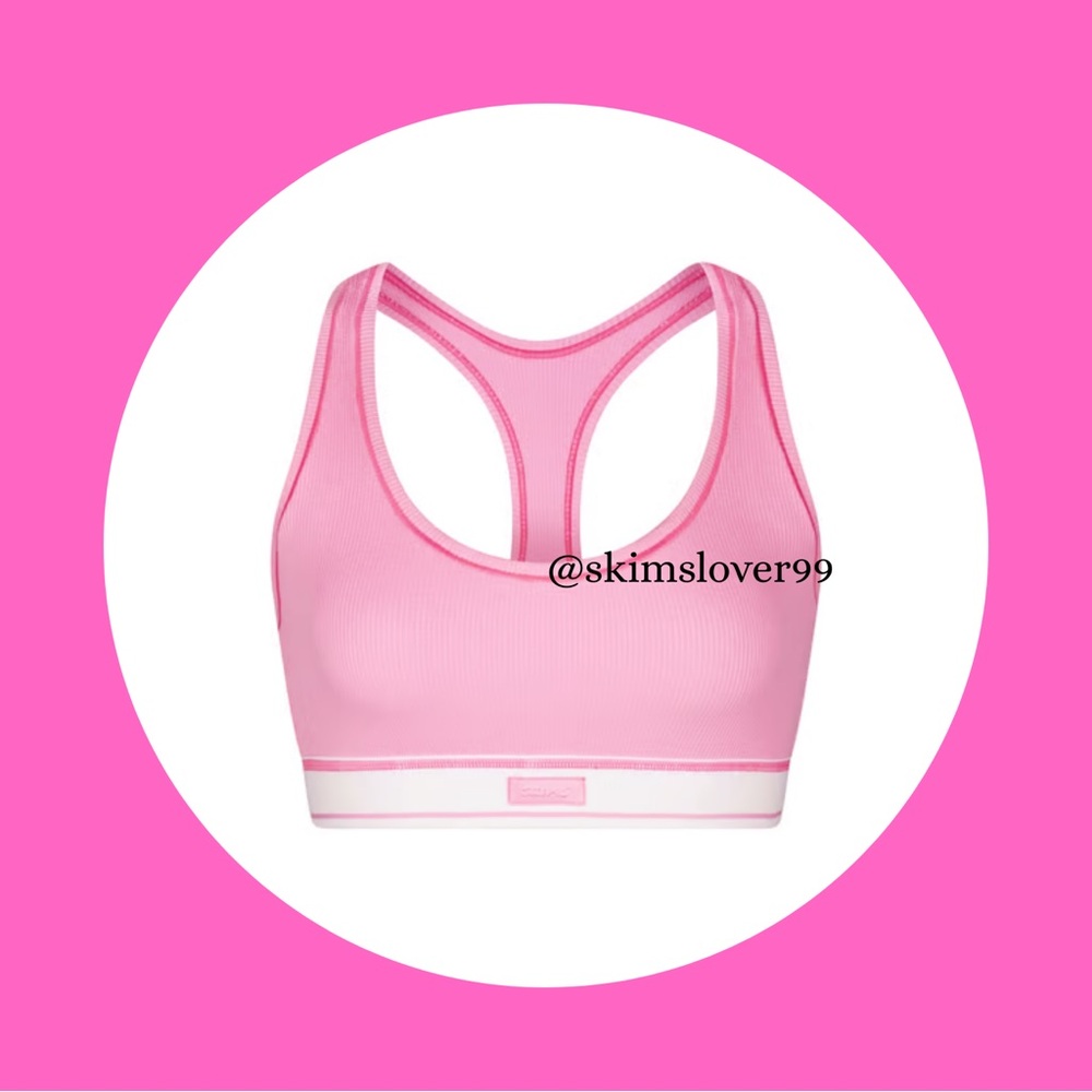 SKIMS - Cotton Rib Racerback Bralette​